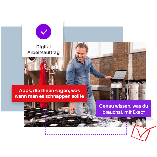 Digitalisieren Sie Ihr Lager und Ihren Produktionsbereich