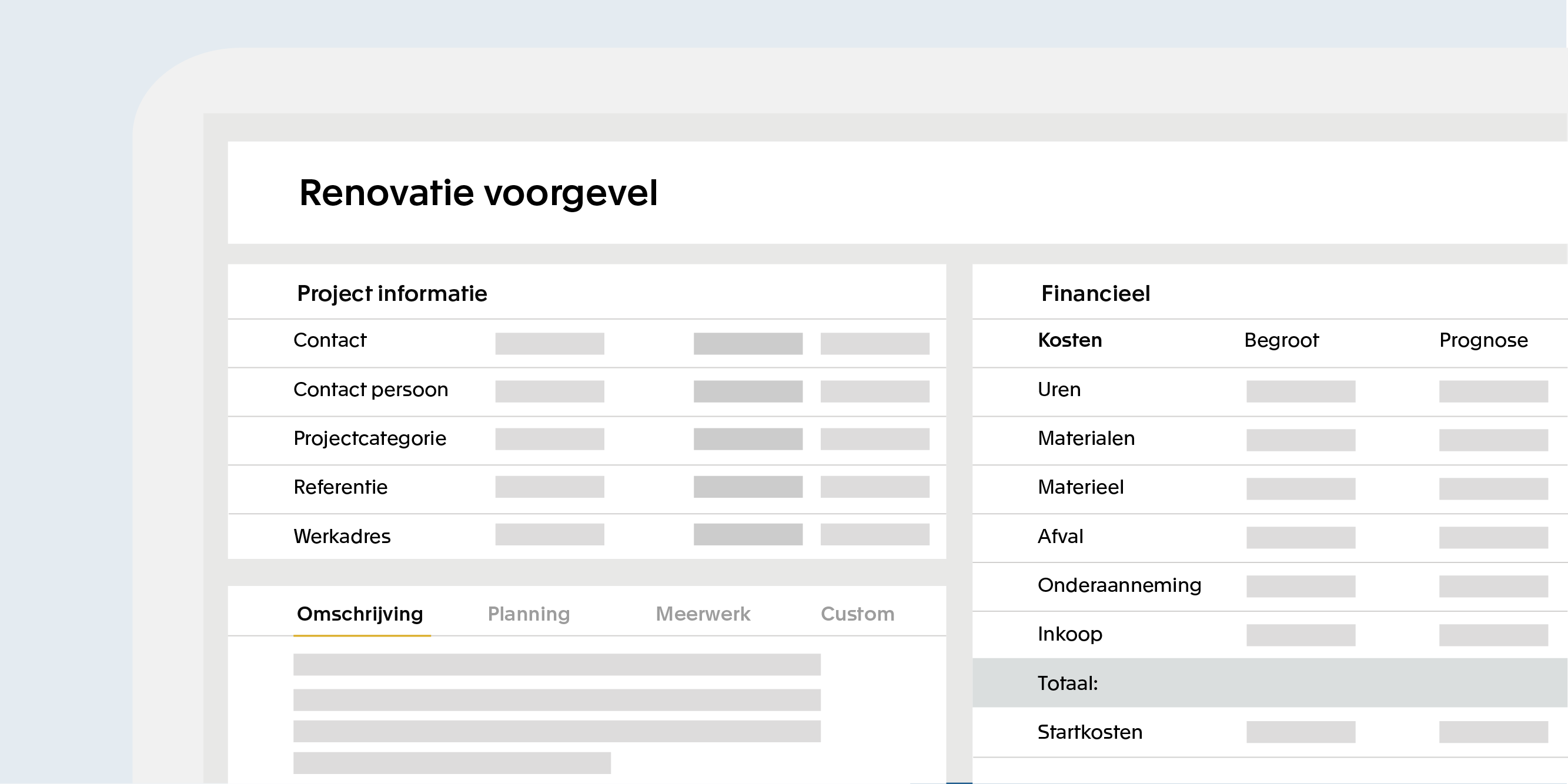 Projectbeheer met financieel inzicht