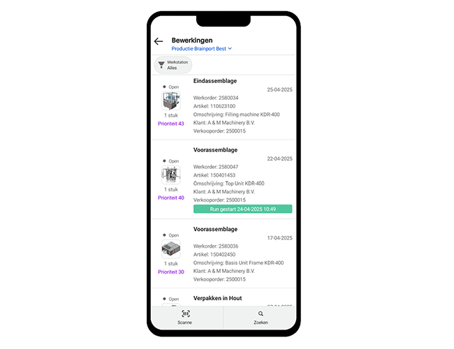 Stap 2 digitale werkbon