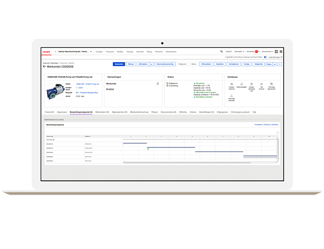 Stap 3 altijd up-to-date en inzichtelijk