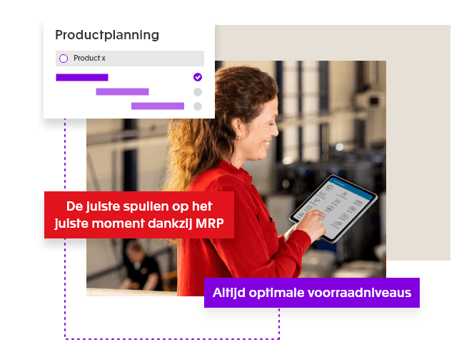 Compleet inzicht in al je processen en voorraad